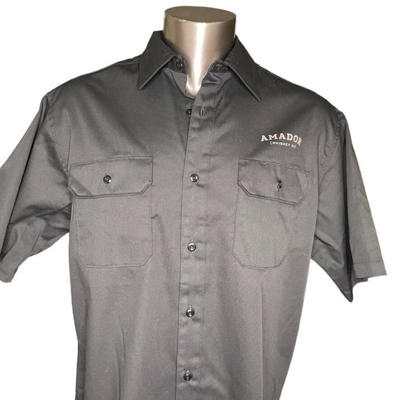 Mens Carhartt Amador Colab Shirt Black Button Down Size XL u New With Tags - Picture 2 of 14
